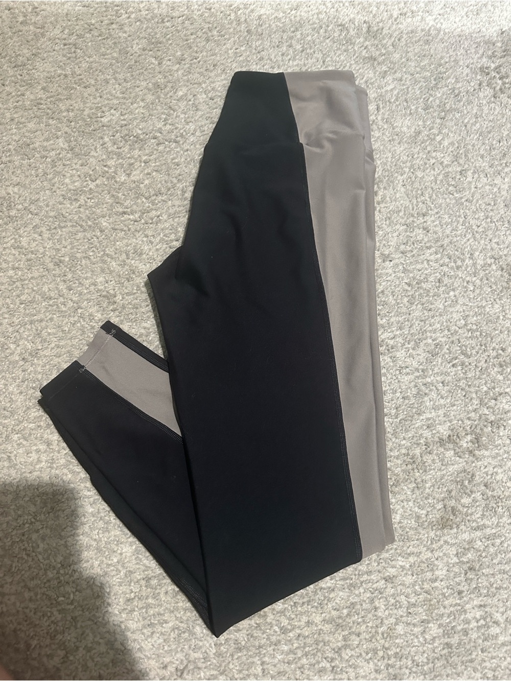 YPB Black and Gray Performance Leggings